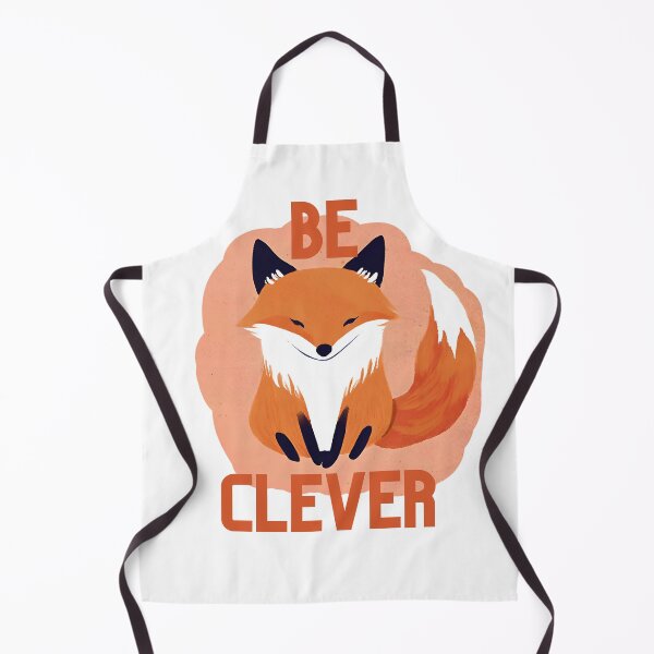 Item preview, Clever Cute fox designed and sold by WeJustMakeFUN.