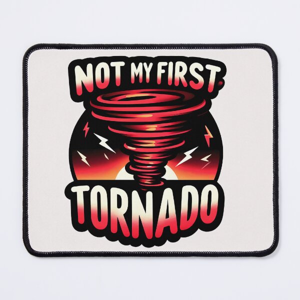 Item preview, Whimsical Tornado Humor - not my first tornado designed and sold by zoughlal.