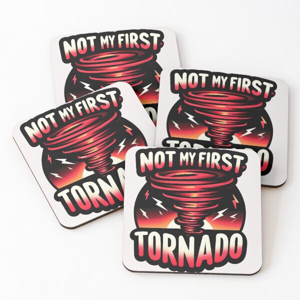 Item preview, Whimsical Tornado Humor - not my first tornado designed and sold by zoughlal.