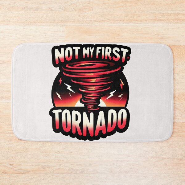 Item preview, Whimsical Tornado Humor - not my first tornado designed and sold by zoughlal.