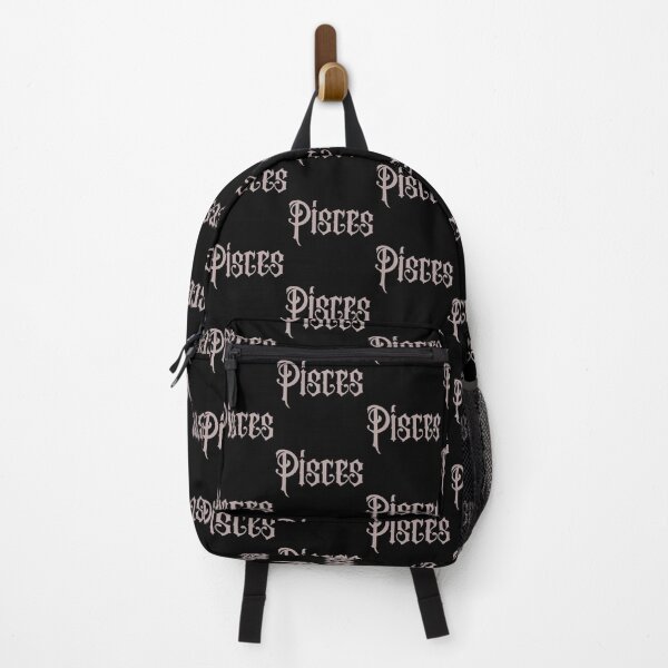 Item preview, Gothic Lettering Pisces Zodiac Sign designed and sold by Hellofriendco.