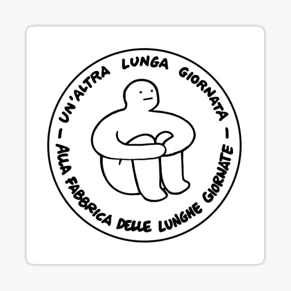 Item preview, giornata lunga alla fabbrica designed and sold by disegninidigiu.