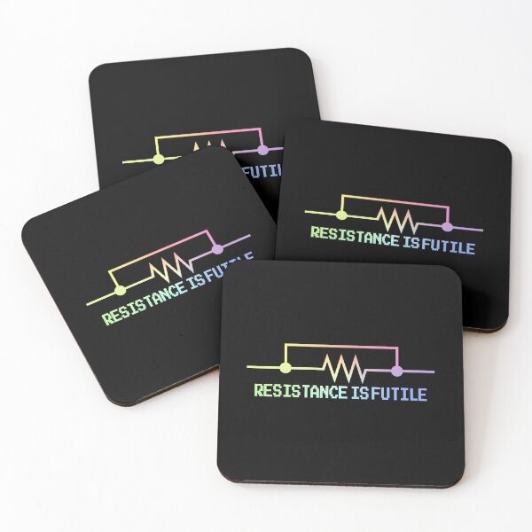 Item preview, Resistance is Futile designed and sold by ScienceCorner.