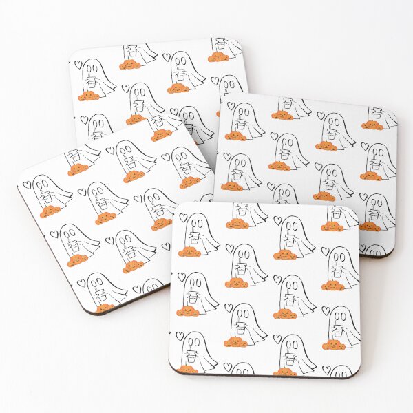 Item preview, Сute Ghost Coffee, Сute Little Ghost Iced Coffee, Boo Ghost . designed and sold by ELK20.