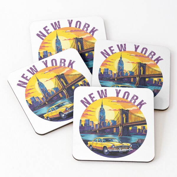 Item preview, New York Yellow Cab  Vibrant Cityscape|  Trendy NYC Travel | New York cab driver| Big Apple Graphic designed and sold by al21ex.