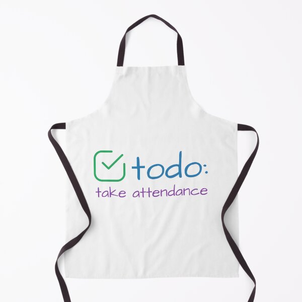 Item preview, Attendance Reminder - todo: take attendance designed and sold by musthavewords.