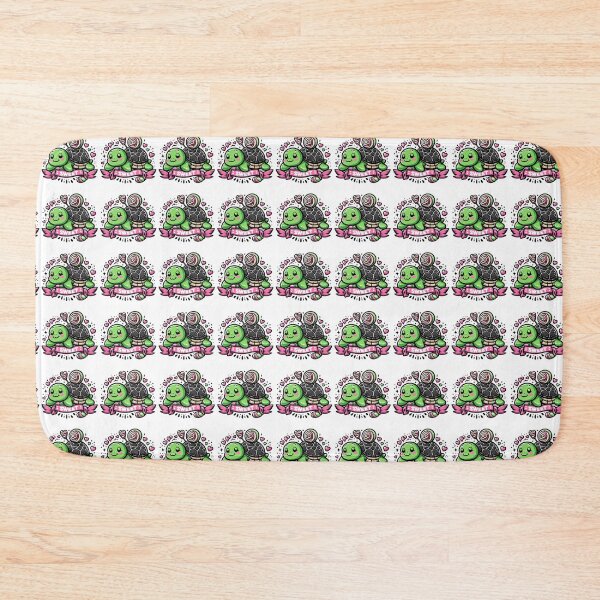 Item preview, Sweet Green and Pink Turtle Illustration designed and sold by ArtistPenguin.