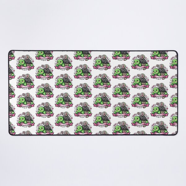 Item preview, Sweet Green and Pink Turtle Illustration designed and sold by ArtistPenguin.