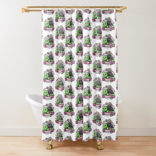 Item preview, Sweet Green and Pink Turtle Illustration designed and sold by ArtistPenguin.