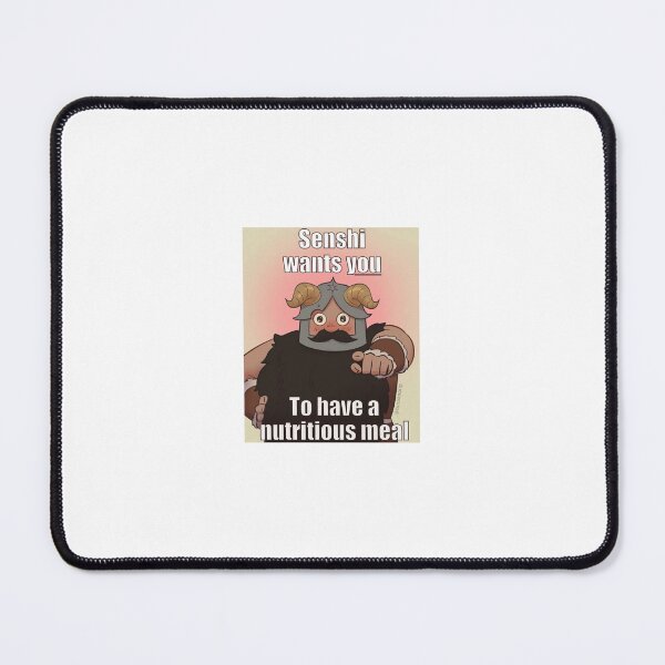Item preview, Senshi wants you to have a nutritious meal designed and sold by AlsannaGraphic.