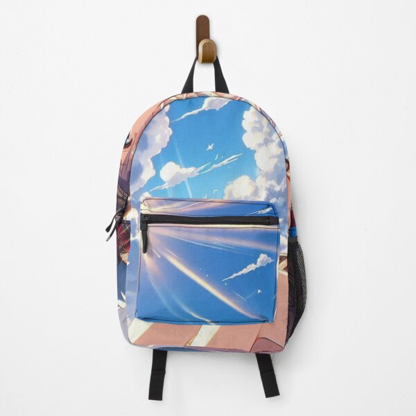Item preview, Anime Girl in a Serene Landscape designed and sold by ZenOfAIarts.