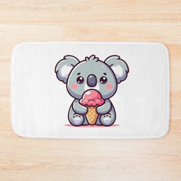 Item preview, koala bear eating ice cream designed and sold by Eternalski.