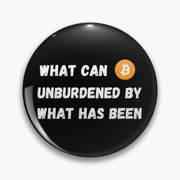 Item preview, Kamala Harris Quote - What Can Be. Unburdened By What Has Been Bitcoin Design designed and sold by RektRepublic.