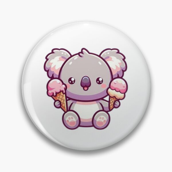 Item preview, koala bear eating ice cream designed and sold by Eternalski.