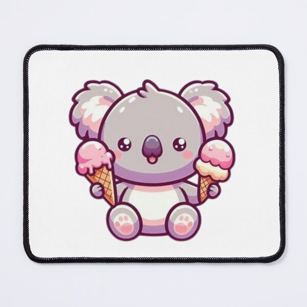 Item preview, koala bear eating ice cream designed and sold by Eternalski.