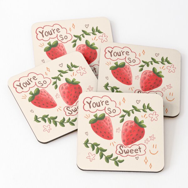Item preview, Sweet Strawberries designed and sold by sarahmargrit.