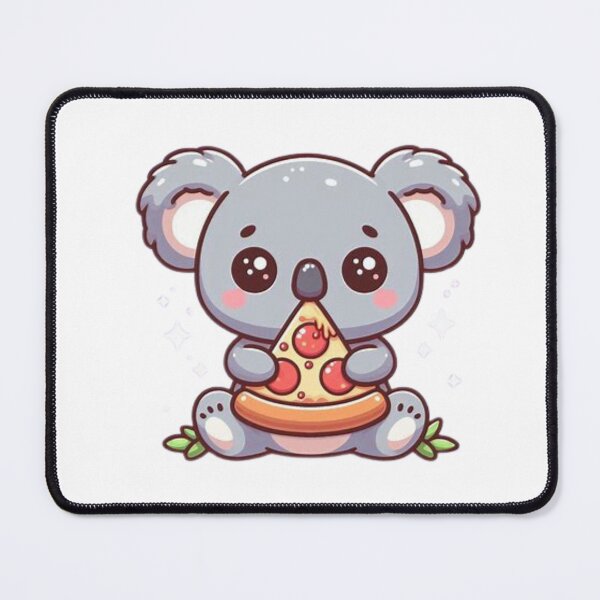 Item preview, koala bear eating pizza designed and sold by Eternalski.