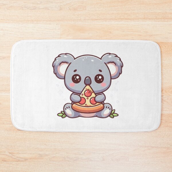Item preview, koala bear eating pizza designed and sold by Eternalski.