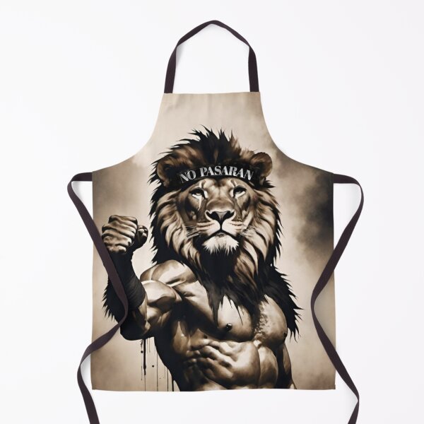 Item preview, " No pasaran " - lion designed and sold by django727.