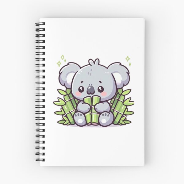 Item preview, koala bear eating bamboo designed and sold by Eternalski.