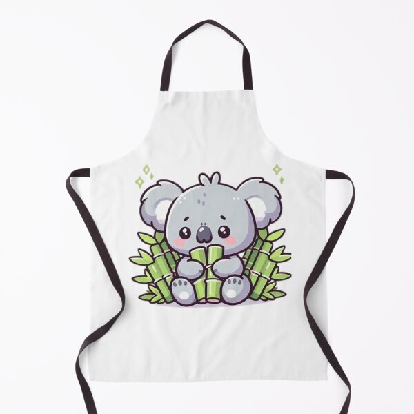 Item preview, koala bear eating bamboo designed and sold by Eternalski.