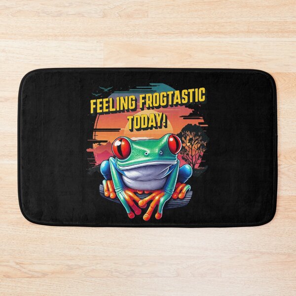 Item preview, Feeling Frogtastic Today! Vibrant Frog Design designed and sold by CALIMASHIRTS.
