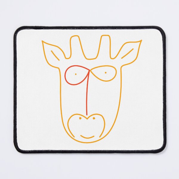 Item preview, Nine Giraffe in Orange designed and sold by TessaPeartree.