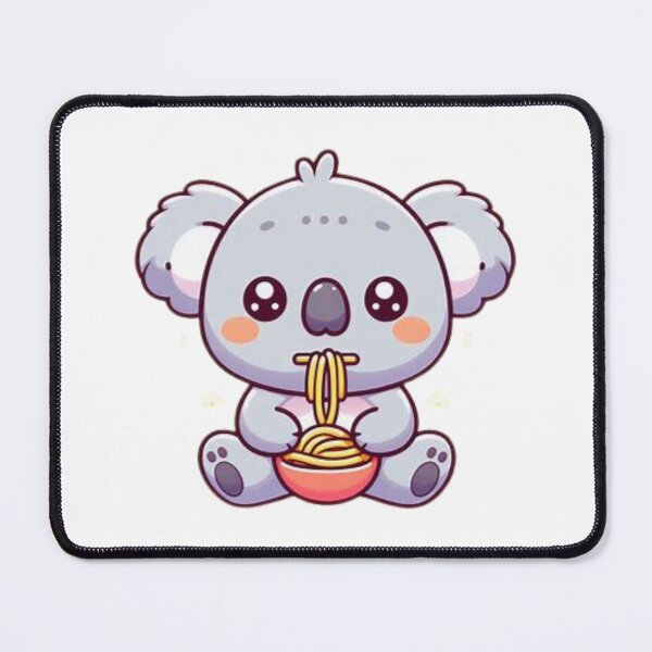 Item preview, koala bear eating spaghetti designed and sold by Eternalski.