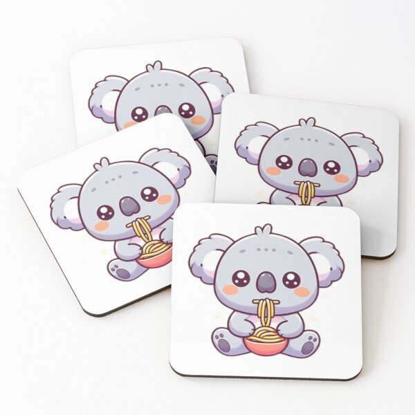 Item preview, koala bear eating spaghetti designed and sold by Eternalski.