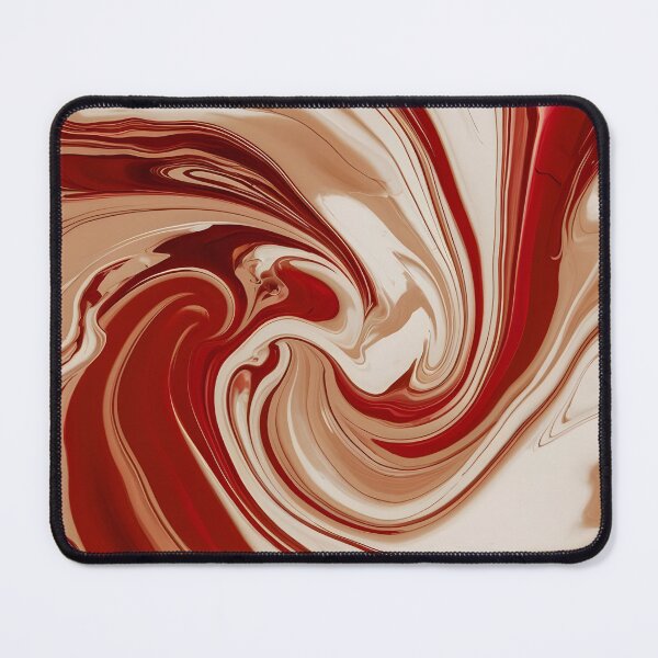 Item preview, Elegant Beige and Red Marble Abstraction designed and sold by BrickXSq.
