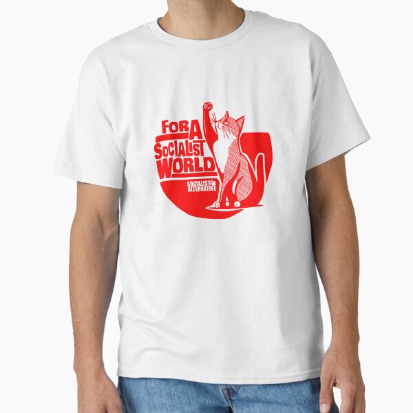 Item preview, Sozialistische Weltkatze (transparenter Hintergrund) designed and sold by LeicesterSA.