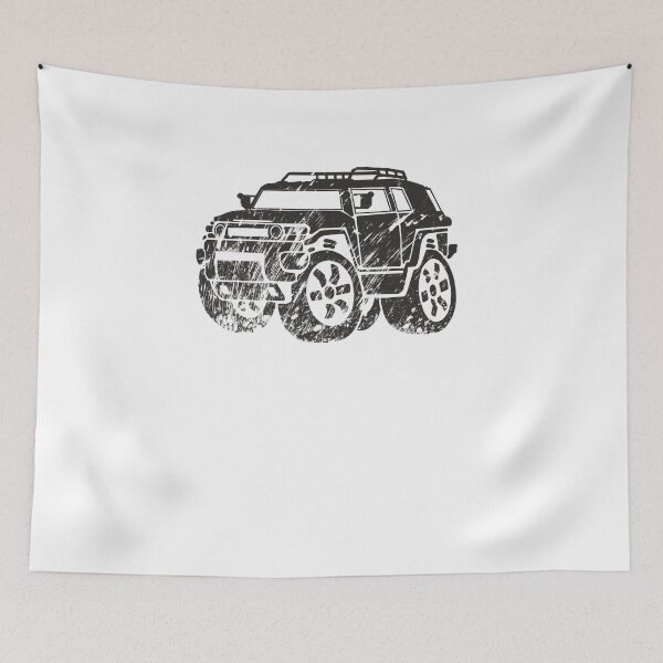 Item preview, FJ cruiser tshirt designed and sold by polygrafix.