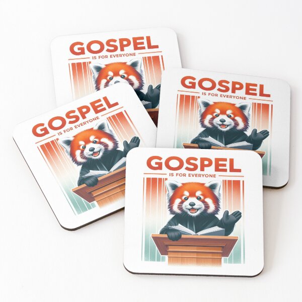 Item preview, Gospel is for Everyone, Red Panda, Preaching designed and sold by Faithloveshop.
