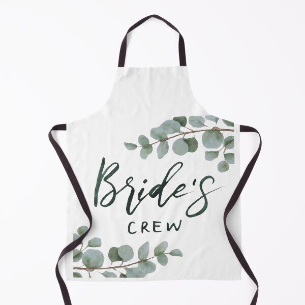 Item preview, Elegant Bride's Crew -eucalyptus designed and sold by FitEnvy.