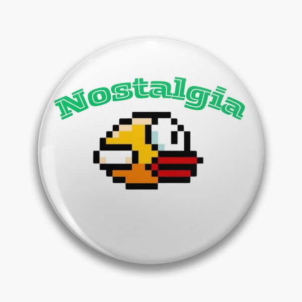 Item preview, Nostalgic and iconic Smartphone App of a Pixelated Yellow Bird from the 2010s designed and sold by LeStudioSHB.