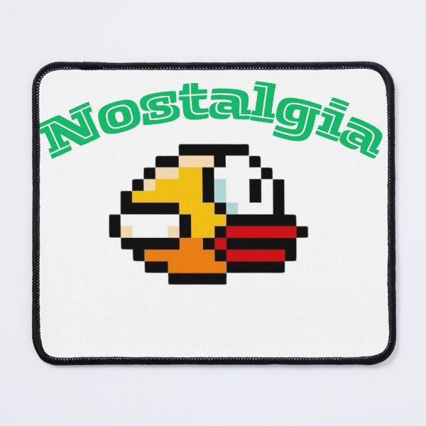 Item preview, Nostalgic and iconic Smartphone App of a Pixelated Yellow Bird from the 2010s designed and sold by LeStudioSHB.