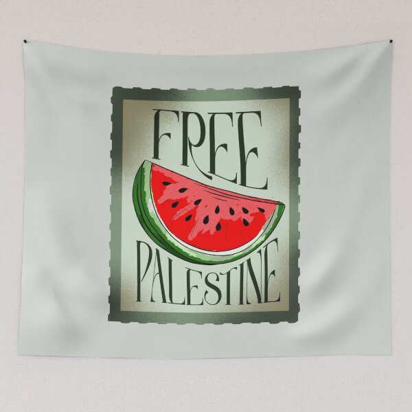 Item preview, free palestine stamp designed and sold by sagegreenmoon.