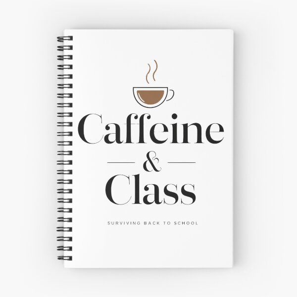 Item preview, Caffeine & Class - Surviving back to school designed and sold by Zibis09.