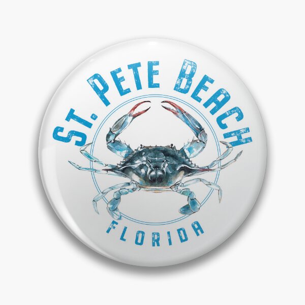 Item preview, St. Pete Beach Florida Blue Crab Design designed and sold by Futurebeachbum.