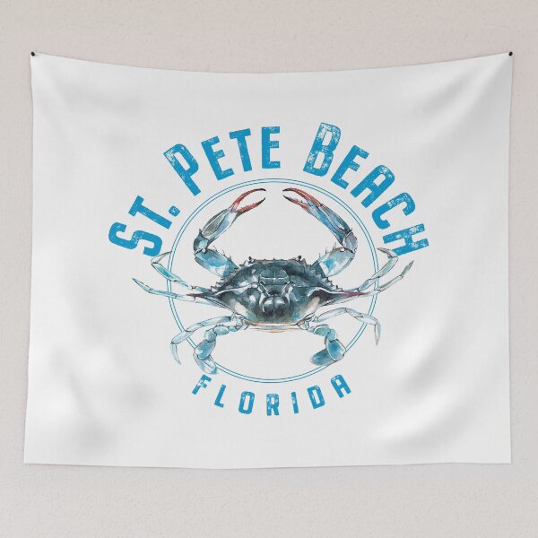 Item preview, St. Pete Beach Florida Blue Crab Design designed and sold by Futurebeachbum.