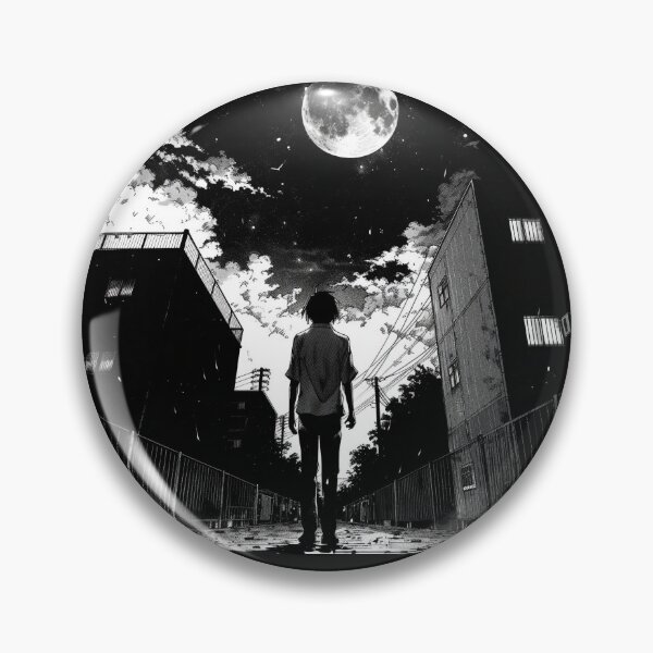Item preview, loneatic – melancholic manga anime boy designed and sold by ForsakenFrames.