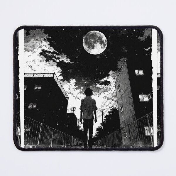 Item preview, loneatic – melancholic manga anime boy designed and sold by ForsakenFrames.