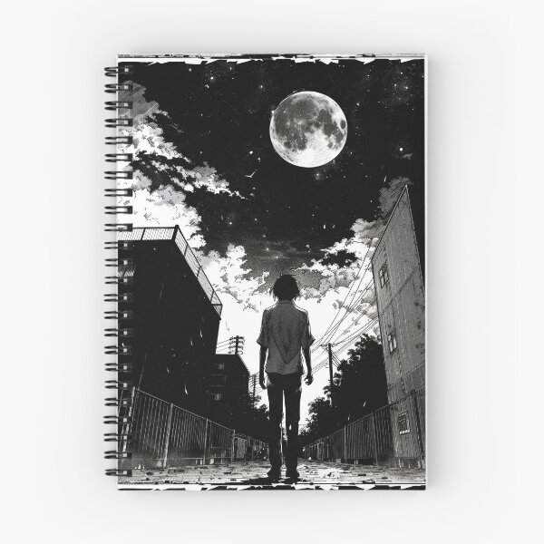 Item preview, loneatic – melancholic manga anime boy designed and sold by ForsakenFrames.