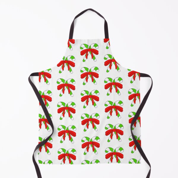 Item preview, Merry Christmas Candy Canes With Red Bow designed and sold by Sartoris Art.