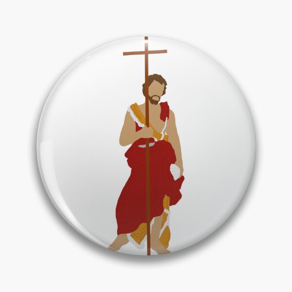 Item preview, St. (Saint) John the Baptist designed and sold by StarLionDesigns.