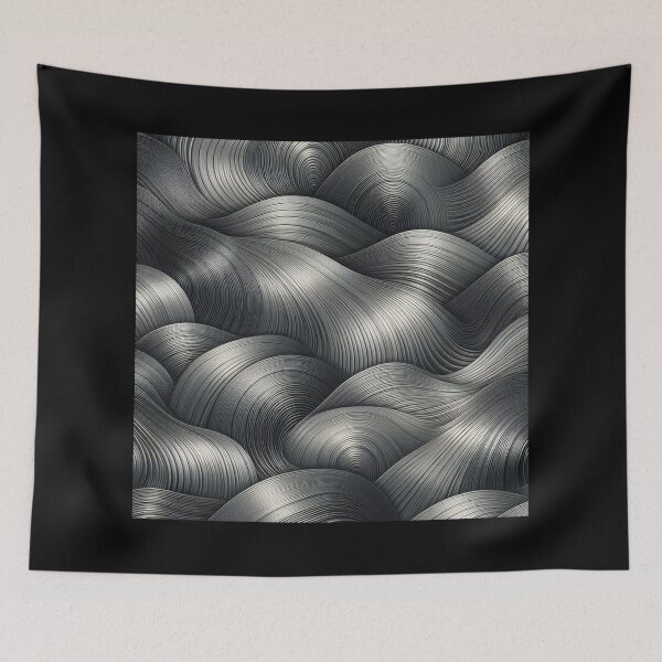 Item preview, Brushed Waves 15 designed and sold by Sybille-Yates.
