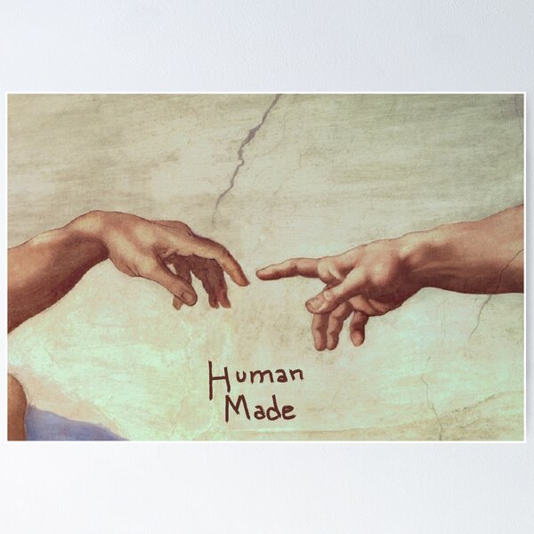 Item preview, The Birth of Adam designed and sold by OxeLiveHappier.