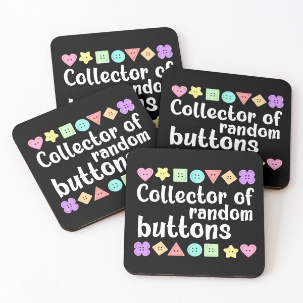 Item preview, Collector of random buttons designed and sold by EvergreenWhimsy.