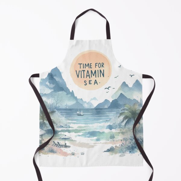 Item preview, Time For Vitamin Sea Beach Sailing Brids Mountain Coconut Tree Seaside Pavilion designed and sold by Nanthanon.