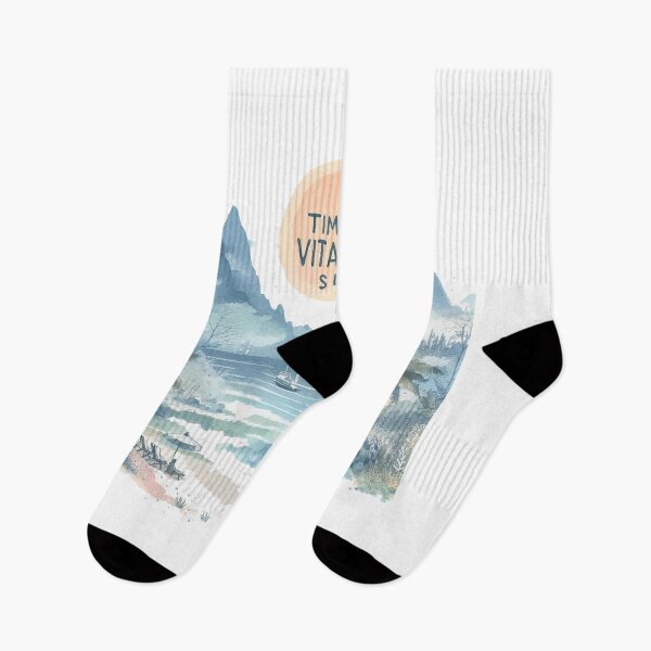 Item preview, Time For Vitamin Sea Beach Sailing Brids Mountain Coconut Tree Seaside Pavilion designed and sold by Nanthanon.